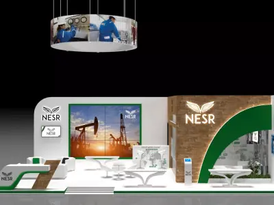 Exhibition Stand 3D model