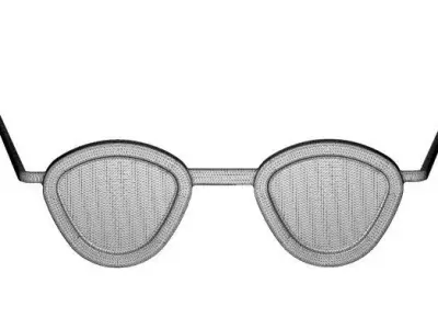 Stylish Spectacles 3D print model