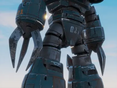 MSM-07 ZGok Mobile Suit UC 0079 3D model