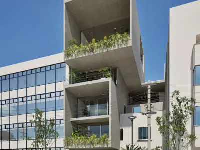 Edificio Amsterdam 01 3D model