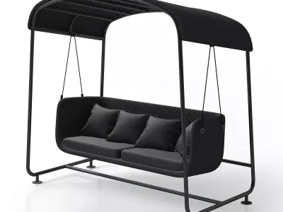 Garden Swing 3D model