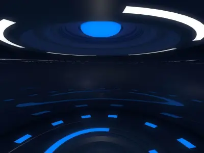 Sci Fi Room 3D model