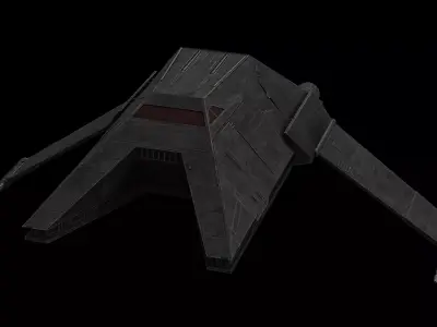Inquisitor Scythe Transport - Star Wars Kenobi 3D model