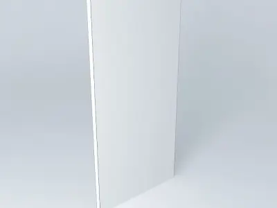 4 x 8 white panel Free 3D model