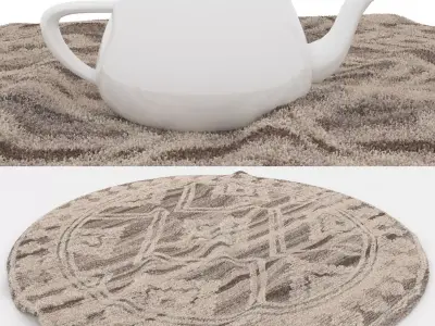 Rugs No 1040 Low-poly 3D model