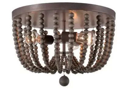 Calabasas Light Statement Geometric Flush Mount 3D model