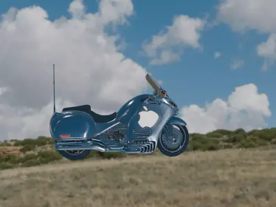 Aether Glide X2 Low-poly 3D model