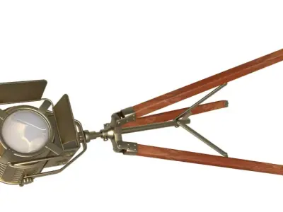 Spotlight Floor Lamp 3D model