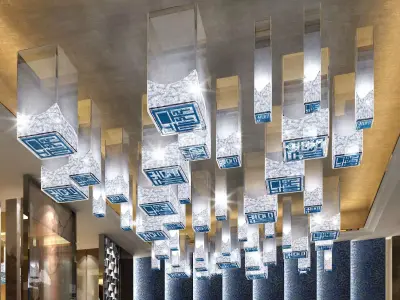 Chandelier 30 3D model