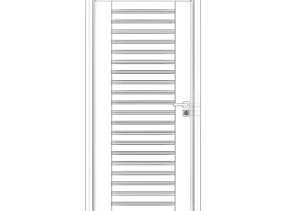 Interior Door 3D model