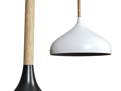 Pendant lamp Skarlat 3108 330-1L BK 3D model