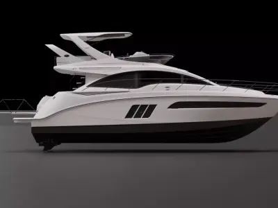 boat model 3D model by Cosmos-Design