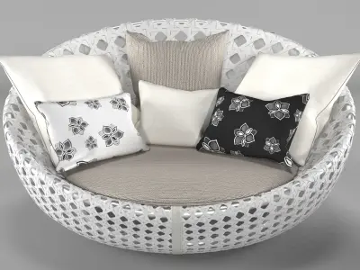 Garden chair Free 3D model