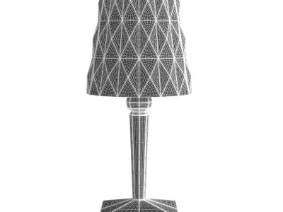 Crystal Table Lamp 3D model purchase
