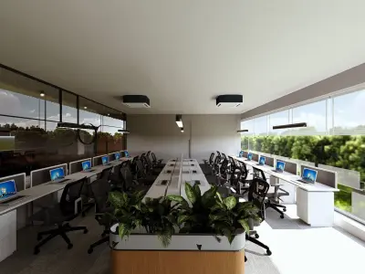 Coaching Center 3D model