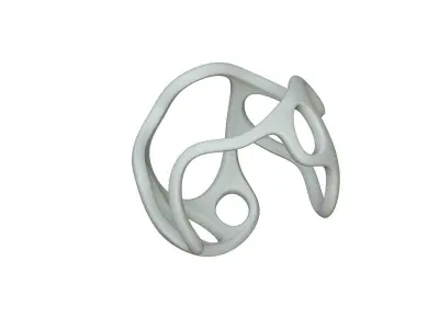 SciFi Cube Object No 34665 Low Poly Shape Texture