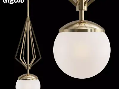 lyustra chandelier gigolo 3D model