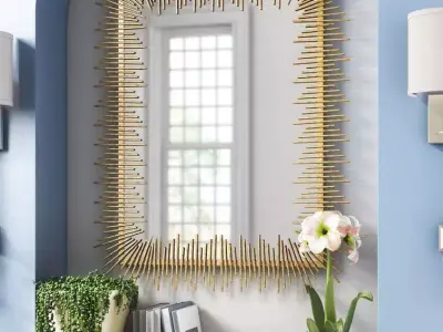 Wald Accent Mirror 3D model