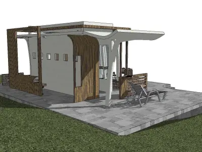 Creative Design-Holiday Cabin-021 3D model