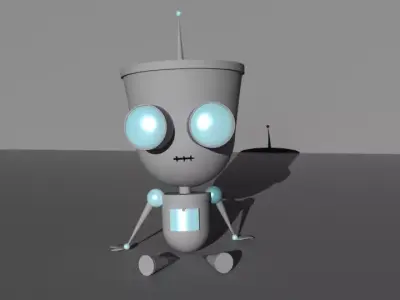Robotic robot 3D model