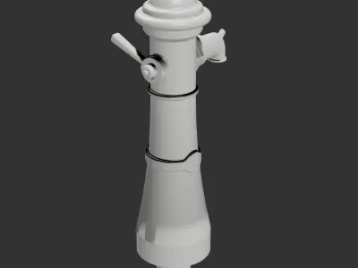 Soviet  WW2 Standpipe 1-35 scale 3D print model
