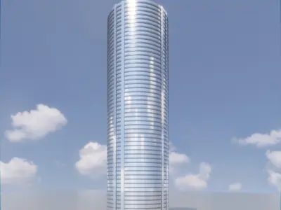 Parametric Building 1b11 3D model
