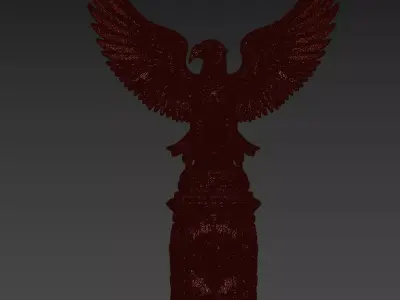 eagle statue  3D model