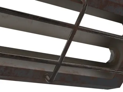 Wall Light 2 Lowpoly  Low-poly 3D model