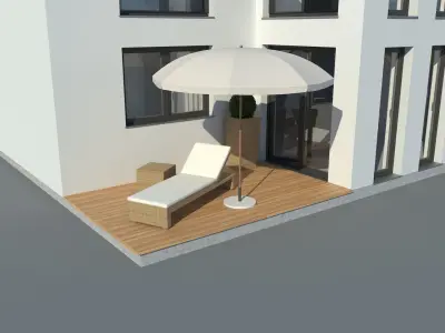 Generic Holiday Villa 012 3D model