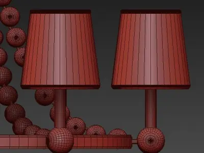 Danville chandelier hudson valley lighting 3D model
