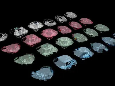 Diamond Pack Free 3D model