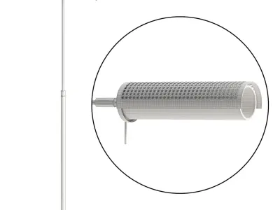 Precision Pharmacy Floor Lamp 3D model