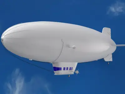 Blimp 3D model