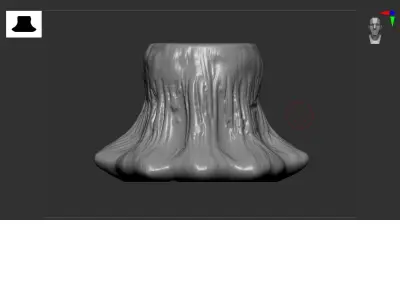 3d printed candle 3D print model