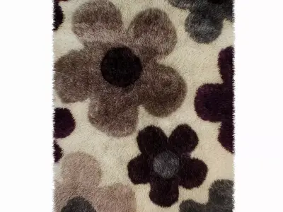 Carpet Espina Shaggy 3D model