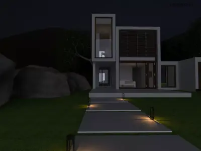 GOTHIC CAPSULE BOLLARD  Free 3D model