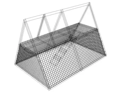Hen House - Type 3 3D model