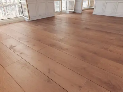 Wooden floor 19 WITHOUT PLUGINS 3D model