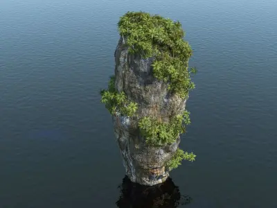 Thai Rock Collection 3D model