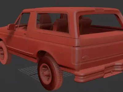 F Bronco Mk5 1992 3D print model