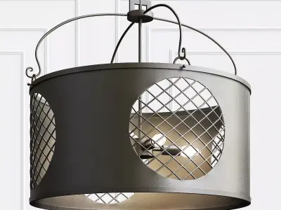 Currey Company Lighting Yoshinomado Chandelier 3D model