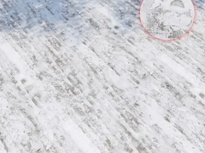 Ultra realistic Snow ground 5 2021 Hq Scan  3D model