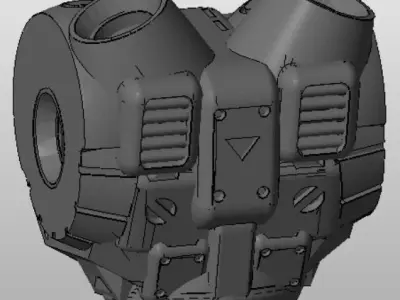 CHIBI-TECH SD - MANTICORE CORE  3D print model