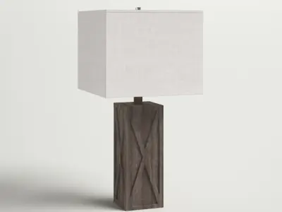 Miami Accent Table Lamp 3D model