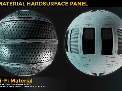 14 SCIFI MATERIAL HARDSURFACE VOL 01 Texture