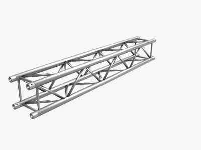 Square Truss Standard 25 Modular Pieces 3D print model