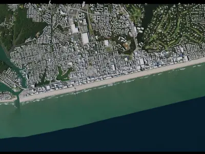 Virginia Beach - USA 3D model