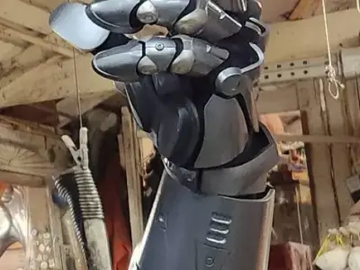 Starship Troopers Prosthetic Arm Cosplay Accessory 3D print model