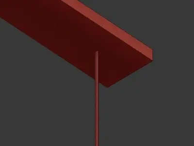 Margaux Island Pendant Lamp 3D model
