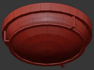 Flush Mount 3D model